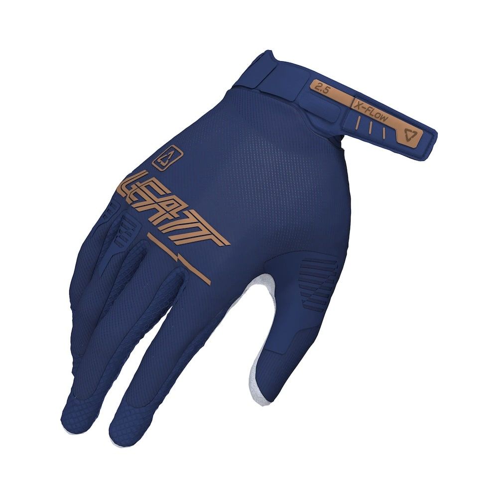 Guantes Leatt Moto 2.5 X-Flow Mujer Deep Blue 26