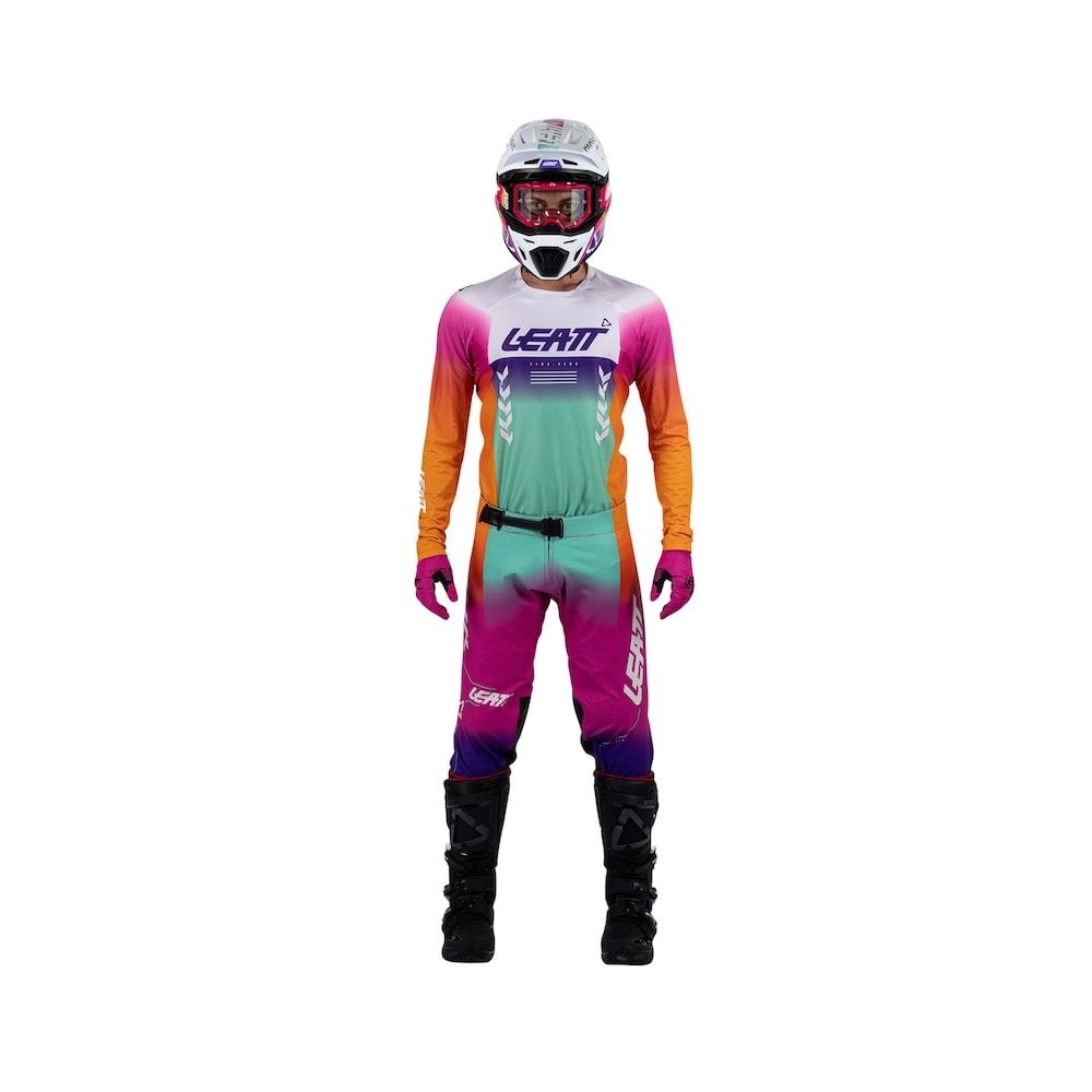 Pantalón Leatt Moto 5.5 I.K.S V26 Pinata Teal - Imagen 5