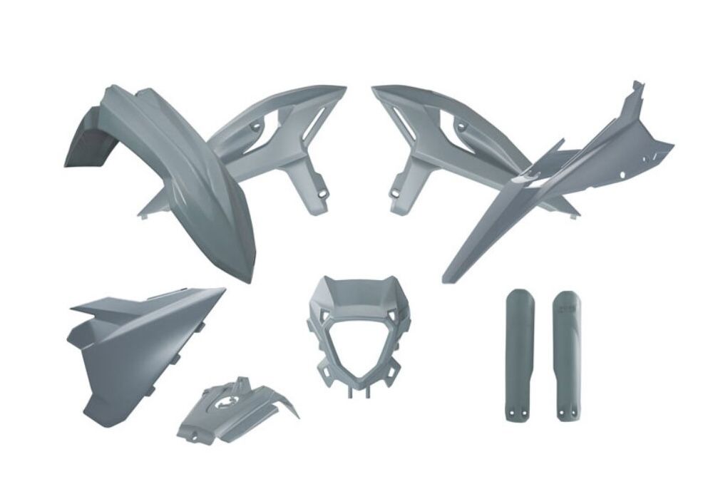 Kit plásticos gris Rtech Beta RR X-PR0, RR RACE (2025-2026)