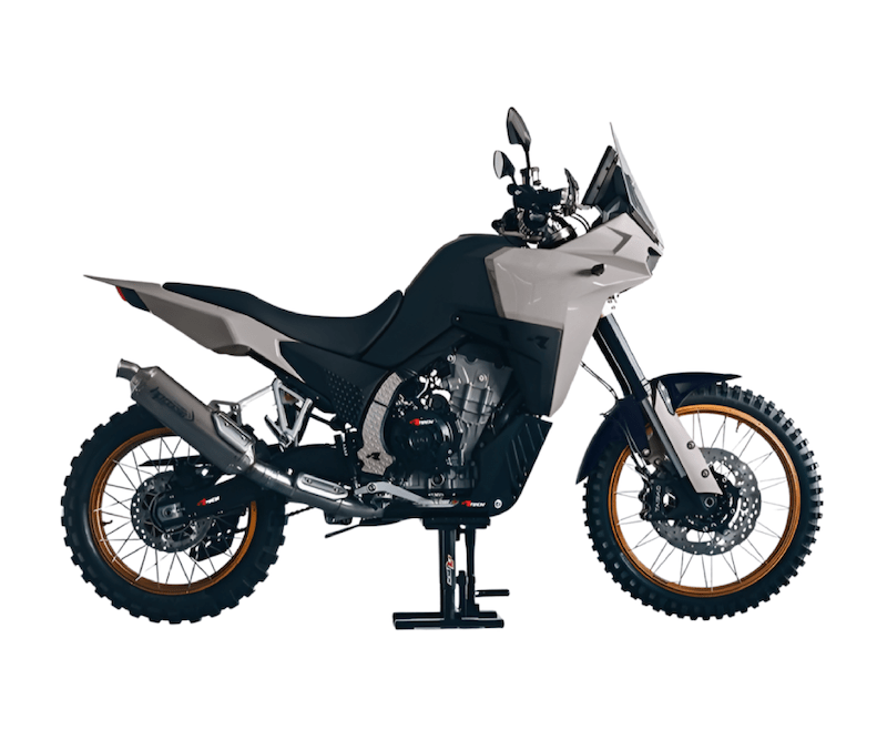 Kit plásticos Gris/Negro Rtech Revolution KOVE 800X (2024-2026)