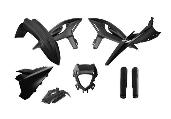 Kit plásticos negro Rtech Beta RR X-PR0, RR RACE (2025-2026)