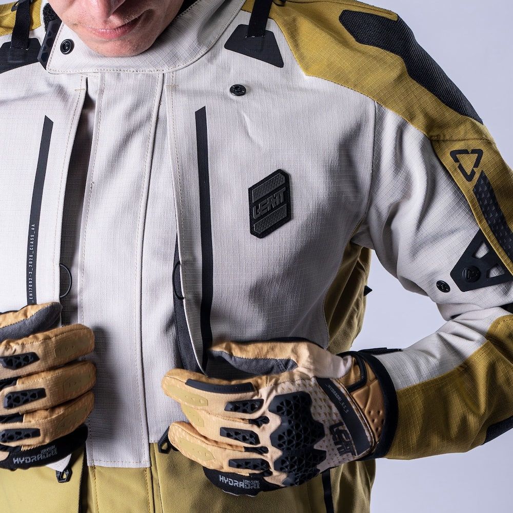 Chaqueta Leatt ADV DriTour 5.5 Corta Marrón - Imagen 3