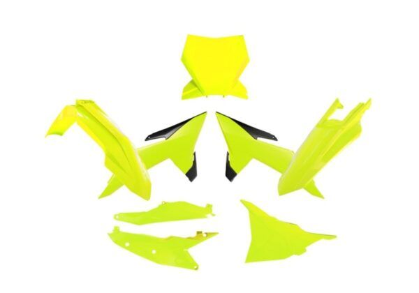 Kit plásticos amarillo neón Rtech KTM SX, SX-F, XC, XC-F (2025-2026)