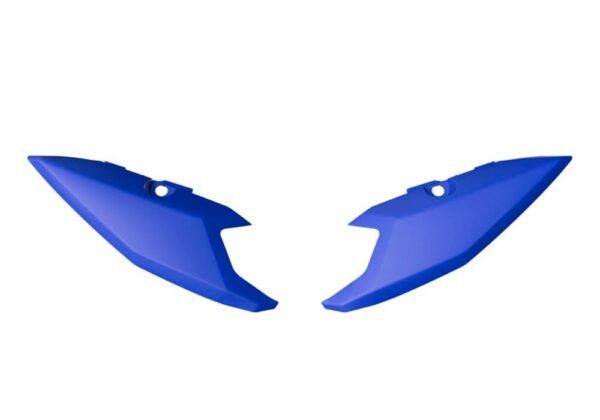 Tapas laterales traseras azules Rtech T7 Revolution Yamaha Ténéré 700 (2025-2026)