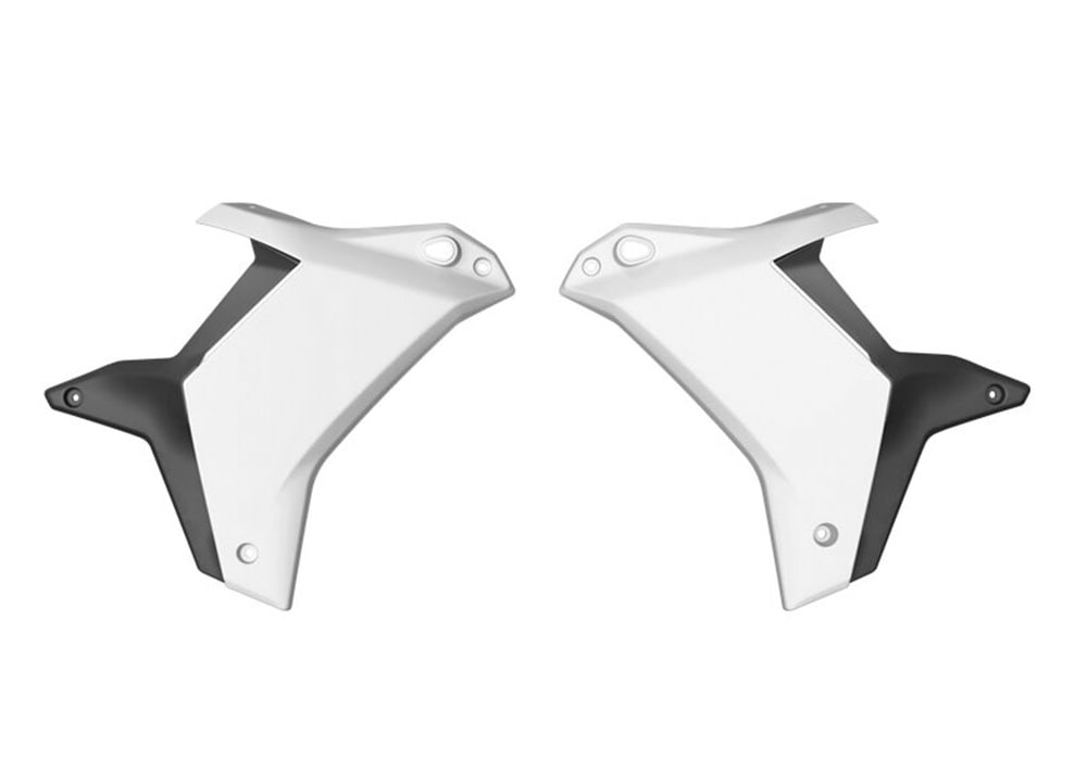 Tapas radiador blancas Rtech T7 Revolution Yamaha Ténéré 700 (2025-2026)