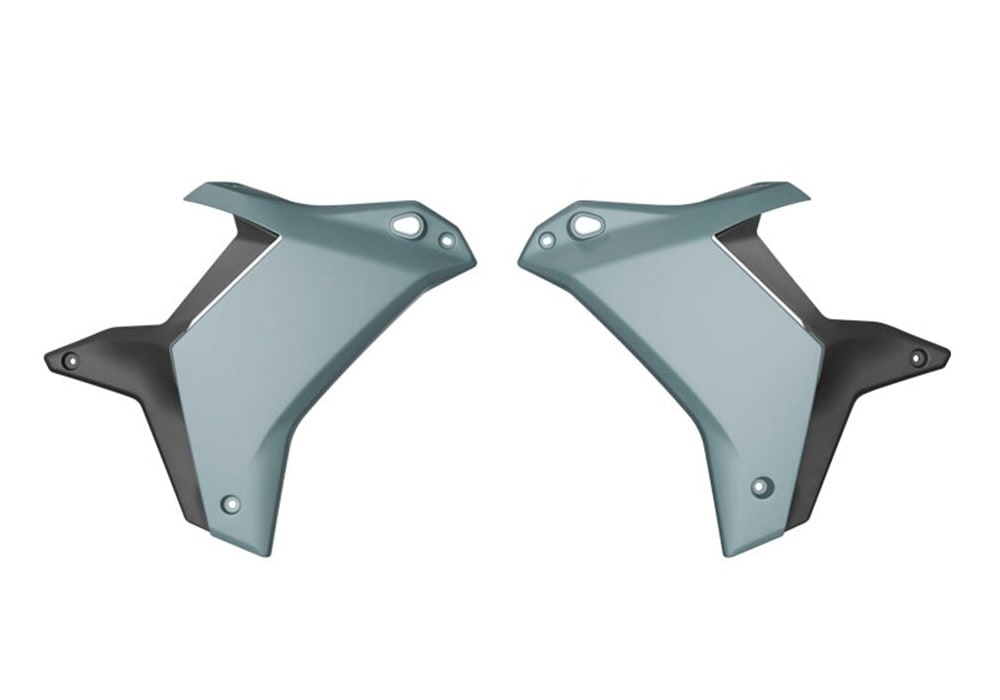Tapas radiador grises Rtech T7 Revolution Yamaha Ténéré 700 (2025-2026)
