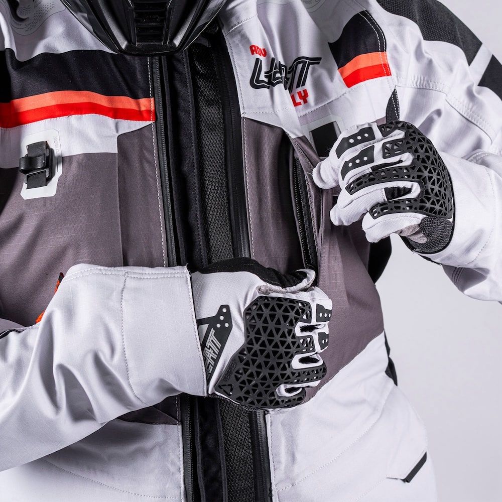 Chaqueta Leatt ADV Rally 7.5 HydraDri Gris - Imagen 7