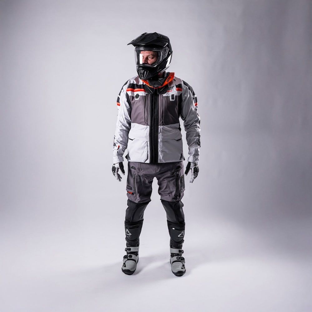 Chaqueta Leatt ADV Rally 7.5 HydraDri Gris - Imagen 3