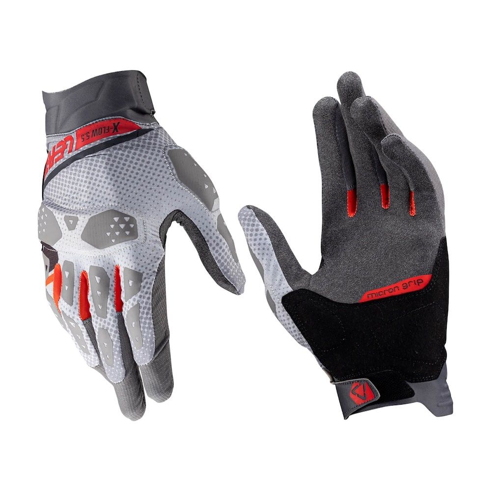 Guantes Leatt ADV X-Flow 5.5 Cortos Mist - Imagen 3