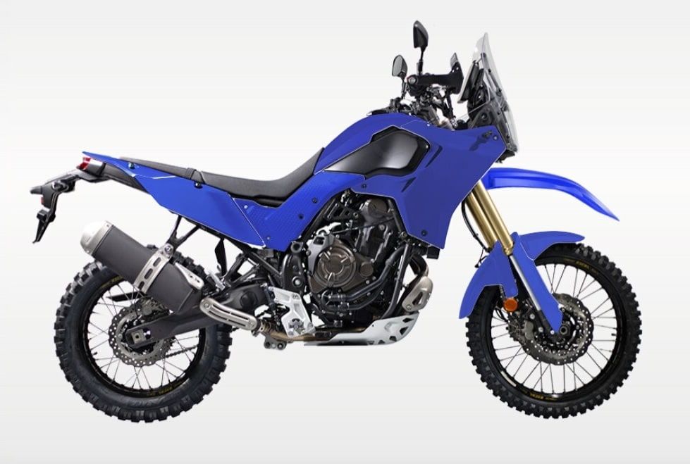 Tapa protectora depósito azul Rtech T7 Revolution Yamaha Ténéré 700 (2019-2024) - Imagen 2