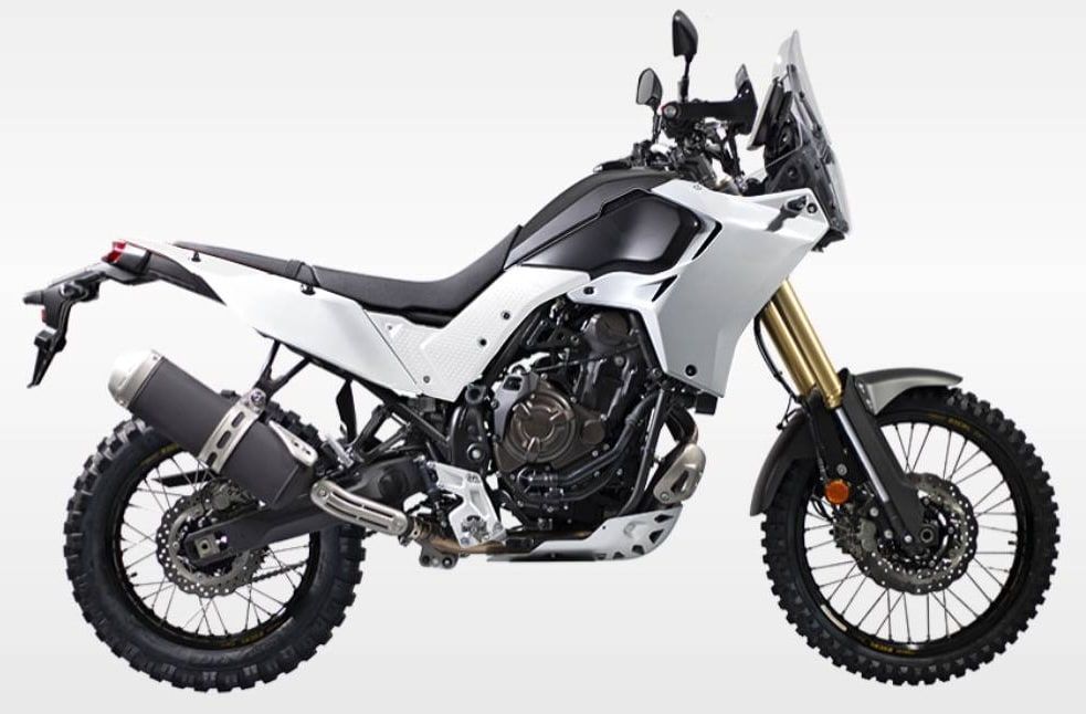 Tapa protectora depósito negra Rtech T7 Revolution Yamaha Ténéré 700 (2019-2024) - Imagen 2