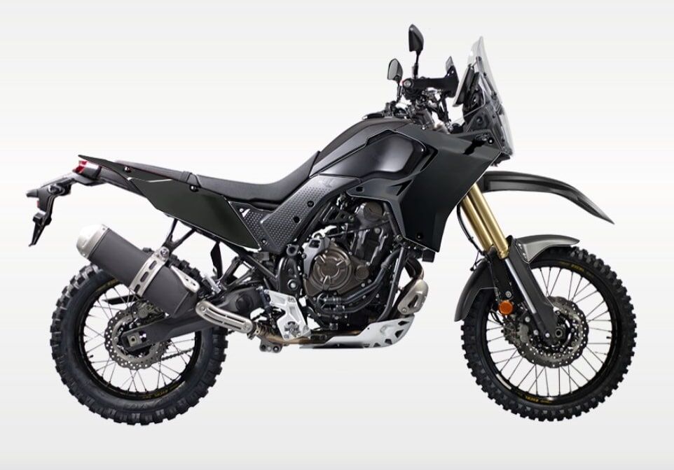 Tapa protectora depósito negra Rtech T7 Revolution Yamaha Ténéré 700 (2019-2024) - Imagen 3