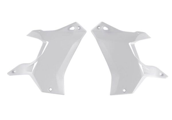Tapas radiador blancas Rtech T7 Revolution Yamaha Ténéré 700 (2019-2024)