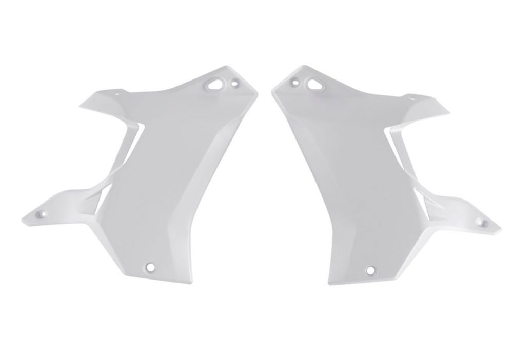 Tapas radiador blancas Rtech T7 Revolution Yamaha Ténéré 700 (2019-2024)