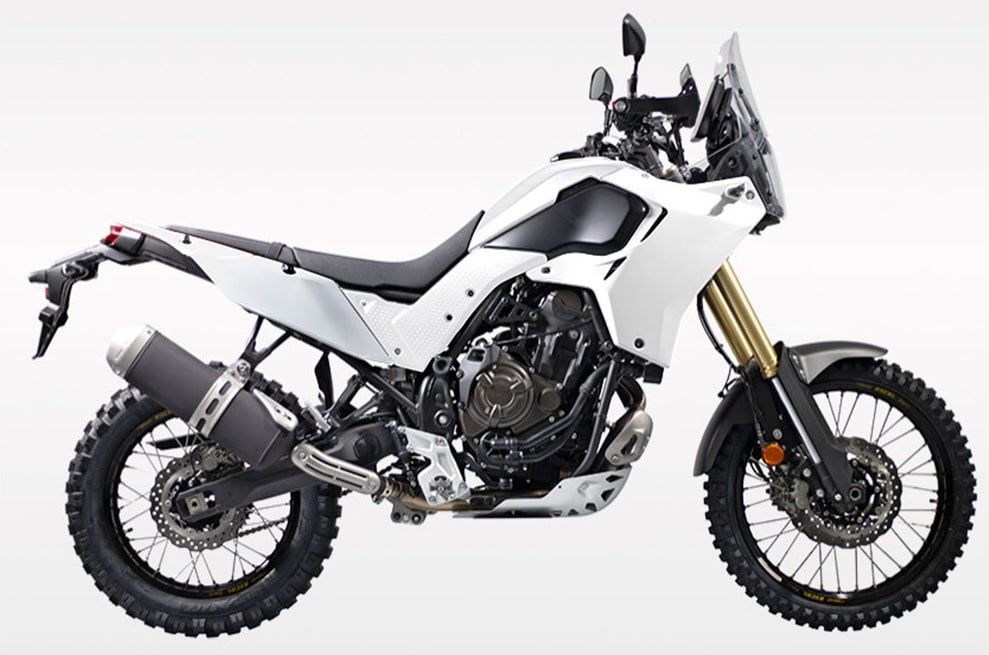 Tapas radiador blancas Rtech T7 Revolution Yamaha Ténéré 700 (2019-2024) - Imagen 2