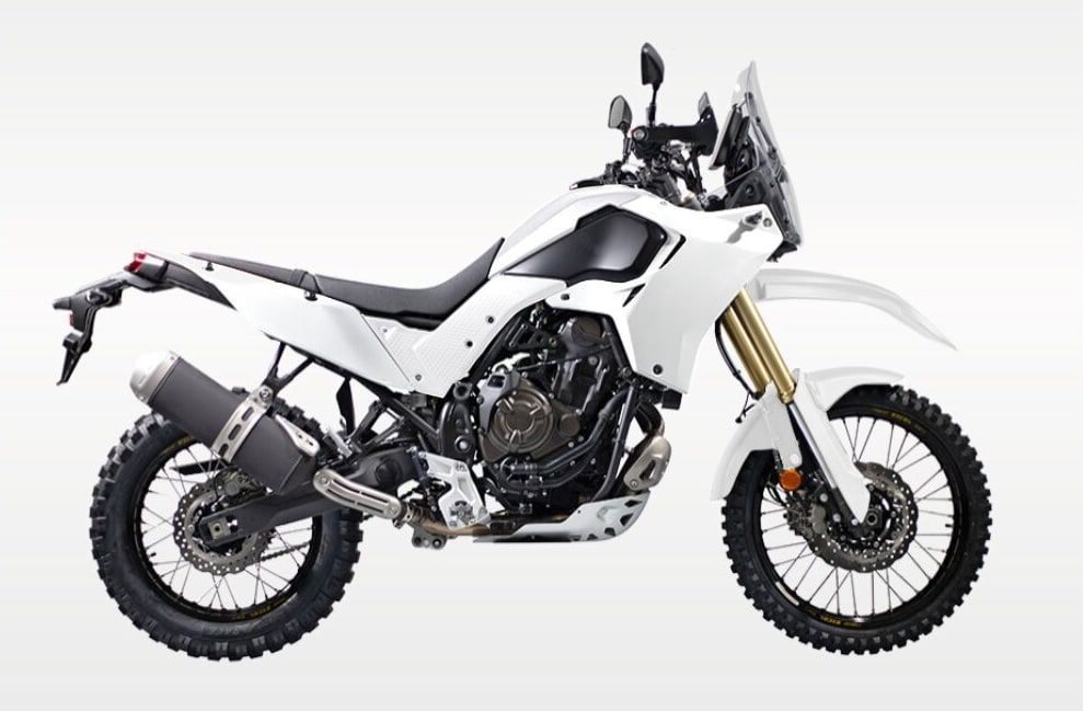 Tapas radiador blancas Rtech T7 Revolution Yamaha Ténéré 700 (2019-2024) - Imagen 3