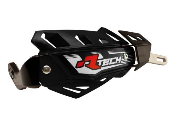 Paramanos Rtech negros con refuerzo de aluminio Yamaha Ténéré 700 (2019-2026)