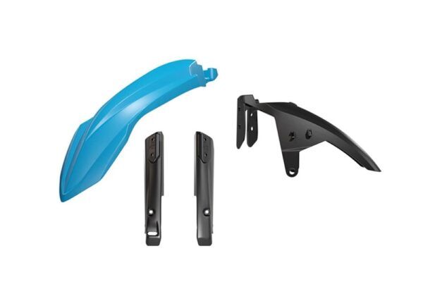 Set guardabarros delantero azul claro y protectores horquilla Rtech Ténéré (2019-2024)