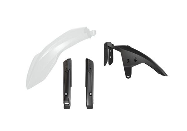 Set guardabarros delantero blanco y protectores horquilla Rtech Ténéré (2019-2024)