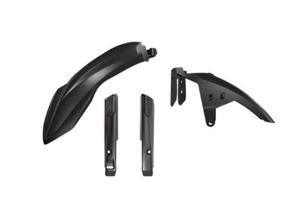 Set guardabarros delantero negro y protectores horquilla Rtech Ténéré (2019-2024)