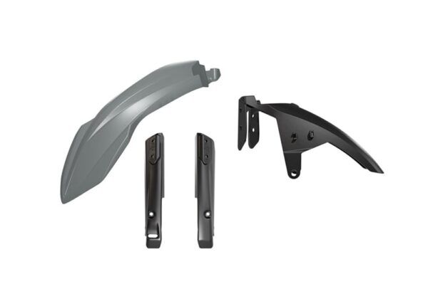 Set guardabarros delantero gris y protectores horquilla Rtech Ténéré (2019-2024)