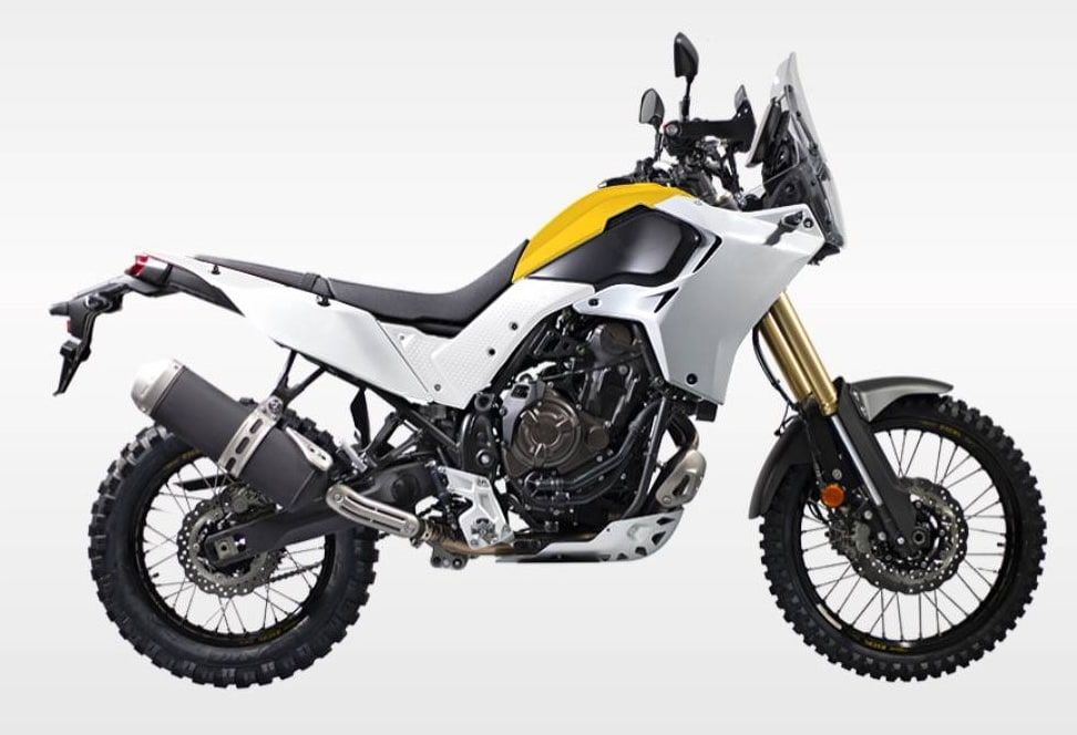 Tapa protectora depósito amarilla Rtech T7 Revolution Yamaha Ténéré 700 (2019-2024) - Imagen 2