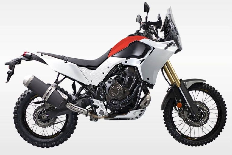Tapa protectora depósito roja Rtech T7 Revolution Yamaha Ténéré 700 (2019-2024) - Imagen 2