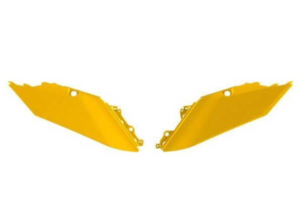 Tapas laterales traseras amarillas Rtech T7 Revolution Yamaha Ténéré 700 (2019-2024)