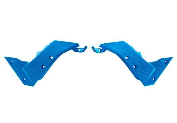 Tapas laterales centrales azul claro Rtech T7 Revolution Yamaha Ténéré 700 (2019-2024)