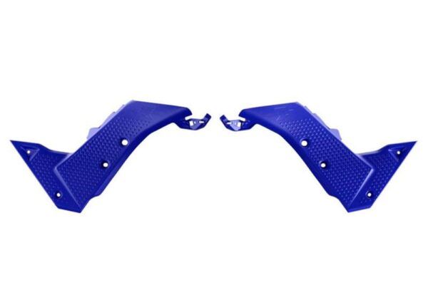 Tapas laterales centrales azules Rtech T7 Revolution Yamaha Ténéré 700 (2019-2024)