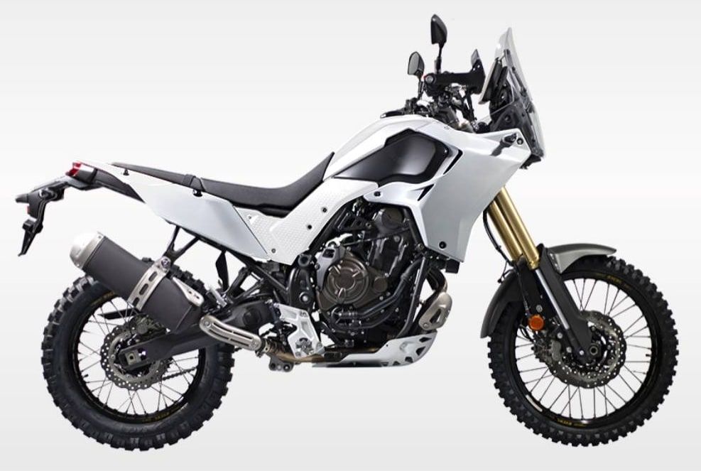 Tapas laterales traseras grises Rtech T7 Revolution Yamaha Ténéré 700 (2019-2024) - Imagen 2