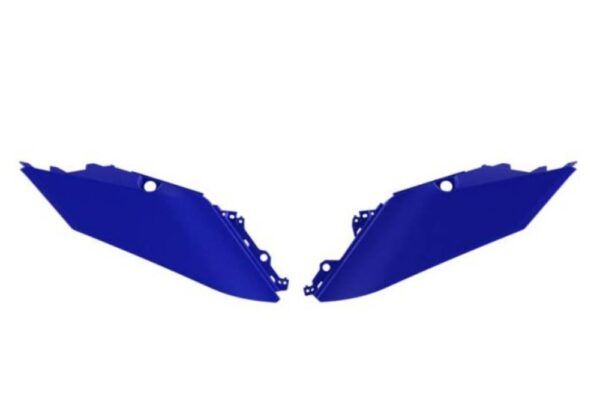 Tapas laterales traseras azules Rtech T7 Revolution Yamaha Ténéré 700 (2019-2024)
