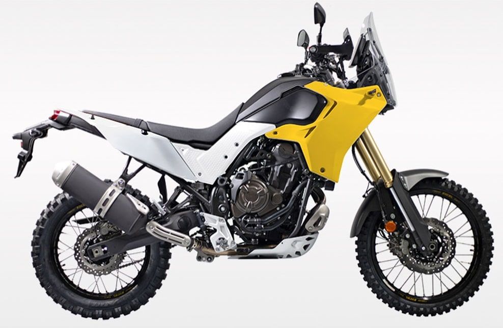 Tapas radiador amarillas Rtech T7 Revolution Yamaha Ténéré 700 (2019-2024) - Imagen 2