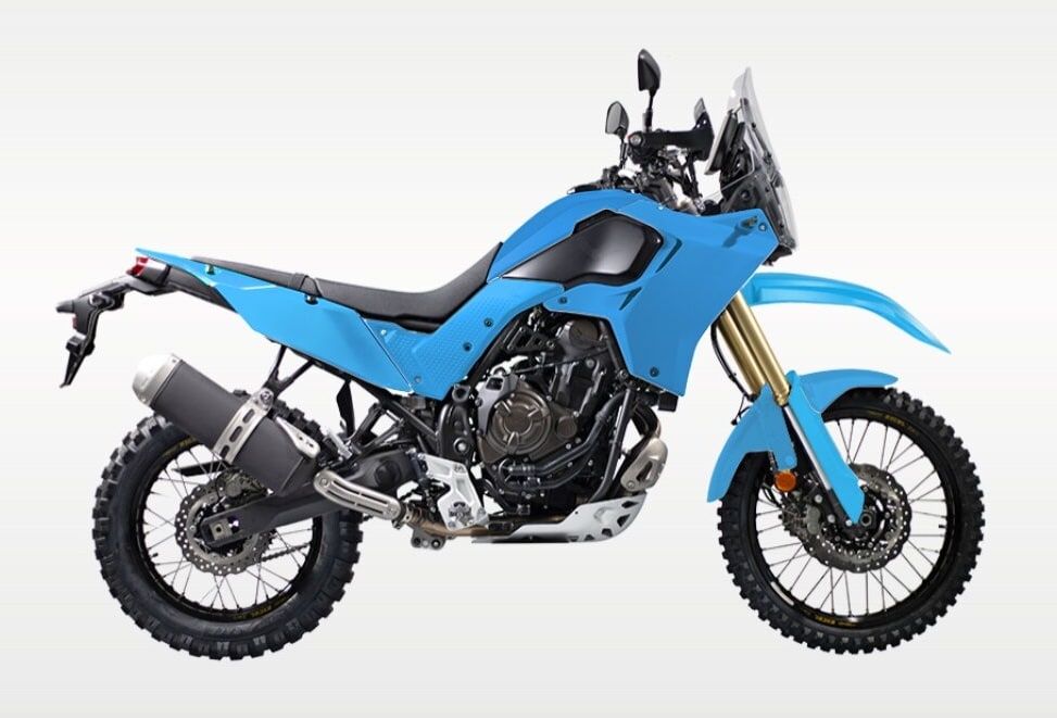 Tapas radiador azul claro Rtech T7 Revolution Yamaha Ténéré 700 (2019-2024) - Imagen 3