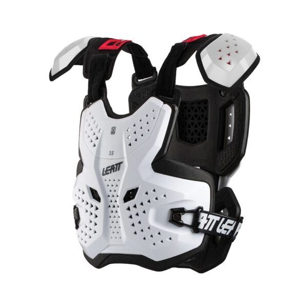 Peto Leatt 3.5 Pro Blanco