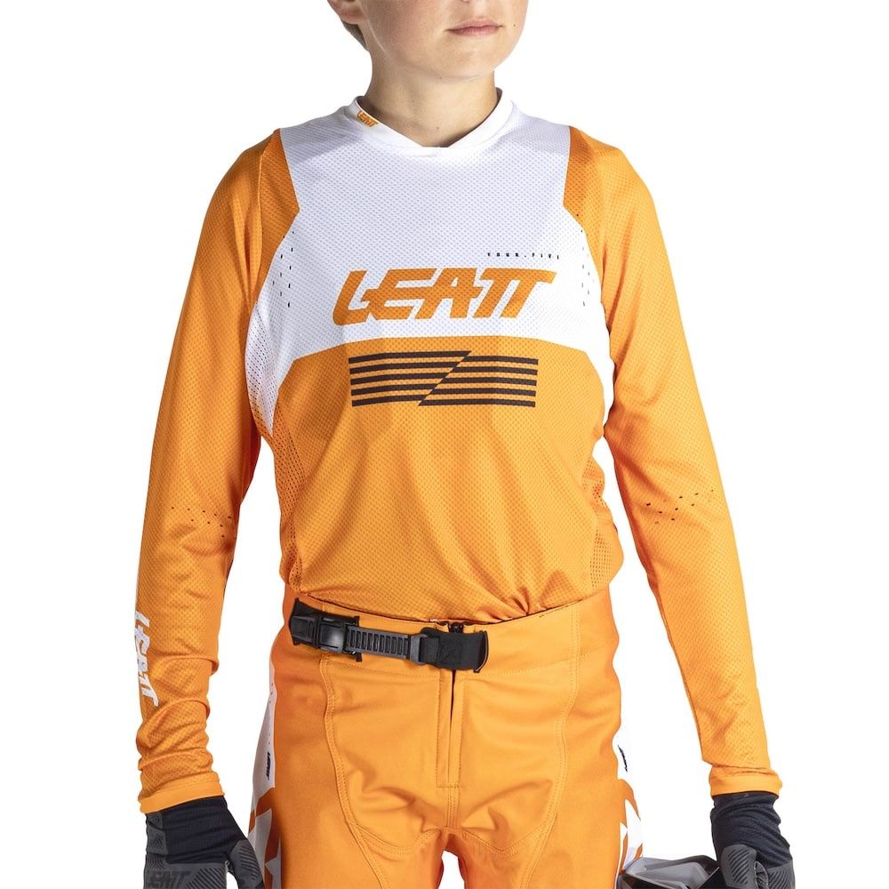 Camiseta Leatt Moto 4.5 Junior V26 Naranja - Imagen 2