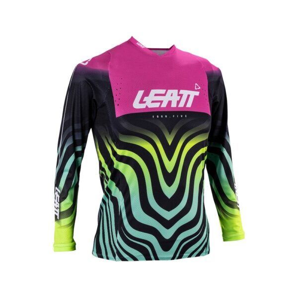 Camiseta Leatt Moto 4.5 Junior V26 Tiger Pink