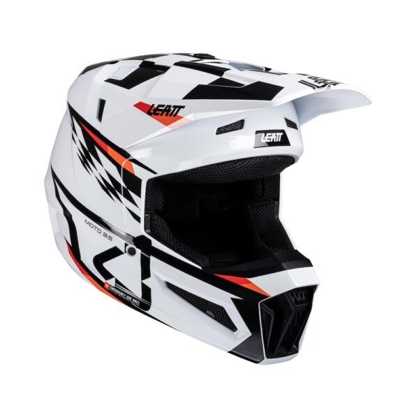 Casco Leatt Kit Moto 3.5 Junior Blanco