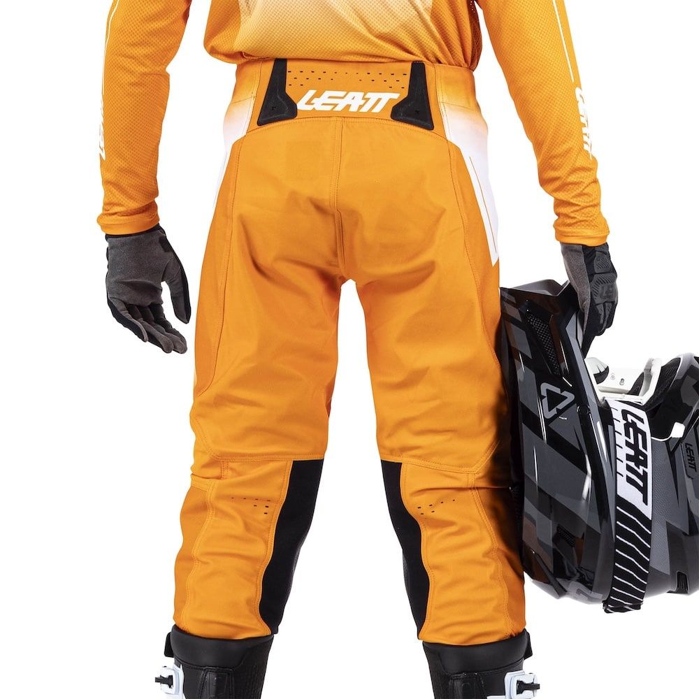 Pantalón Leatt Moto 4.5 Junior V26 Naranja - Imagen 3