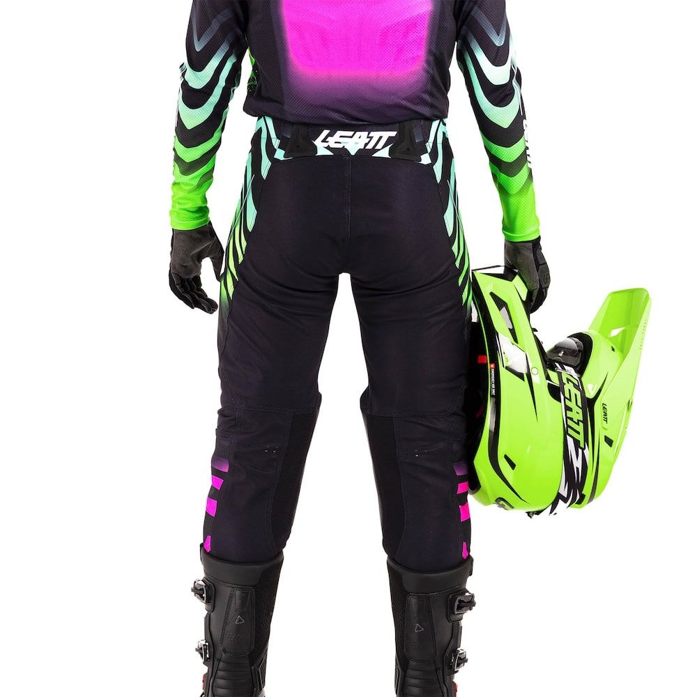 Pantalón Leatt Moto 4.5 Junior V26 Tiger Pink - Imagen 3