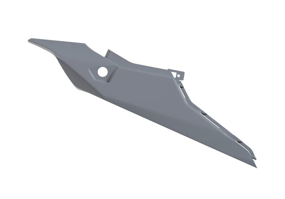 Tapas laterales traseras grises Rtech HONDA XL 750 TRANSALP (2023-2025)