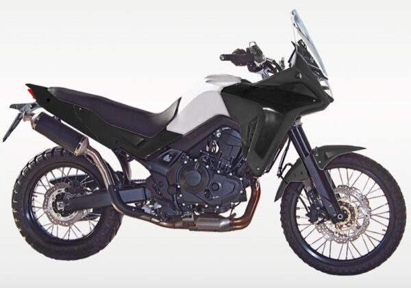 Kit plásticos Negro Rtech Revolution HONDA XL 750 TRANSALP (2023-2025)