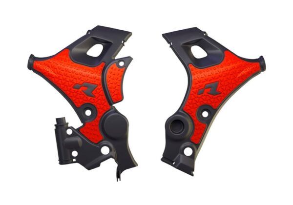 Protectores chasis rojos Rtech Revolution HONDA XL 750 TRANSALP (2023-2025)
