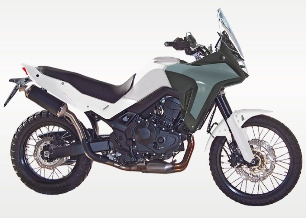 Tapas radiador grises Rtech HONDA XL 750 TRANSALP (2023-2025) - Imagen 2