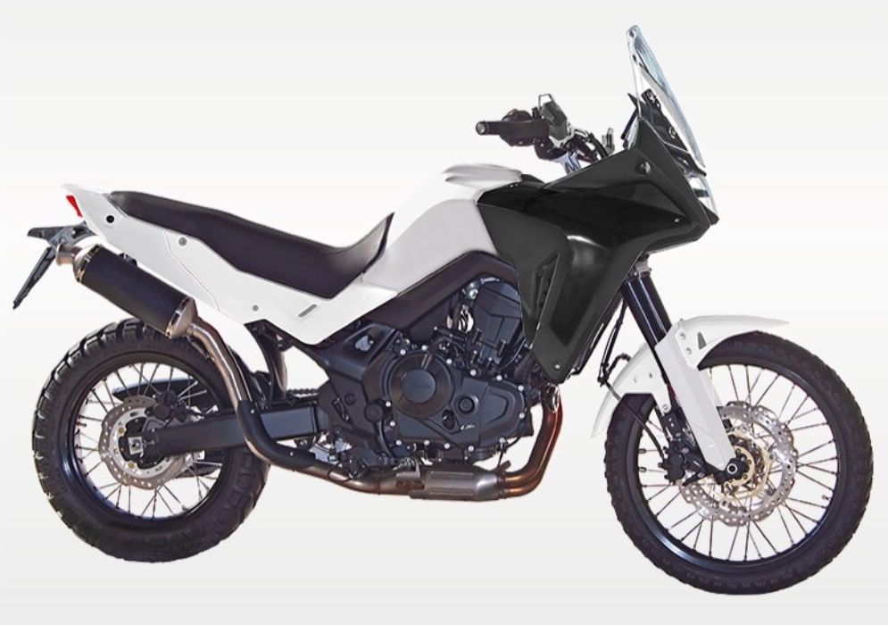 Tapas radiador negras Rtech HONDA XL 750 TRANSALP (2023-2025) - Imagen 2