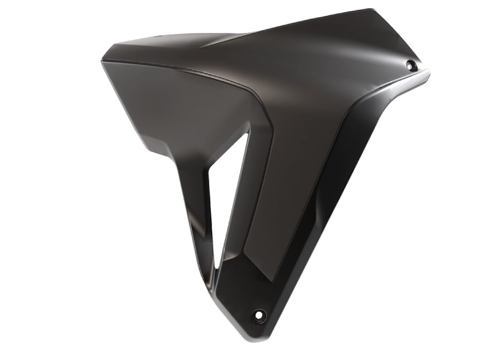 Tapas radiador negras Rtech HONDA XL 750 TRANSALP (2023-2025)