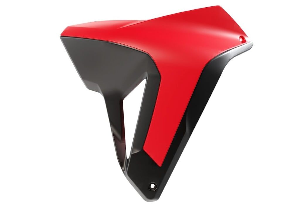 Tapas radiador rojas Rtech HONDA XL 750 TRANSALP (2023-2025)