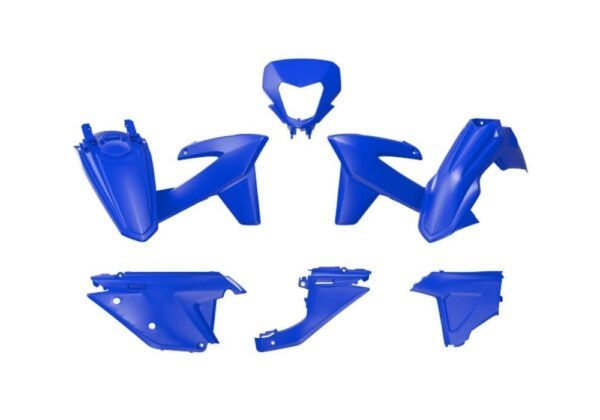 Kit 5 plásticos azules Rtech SHERCO SE, SEF (2025-2026)