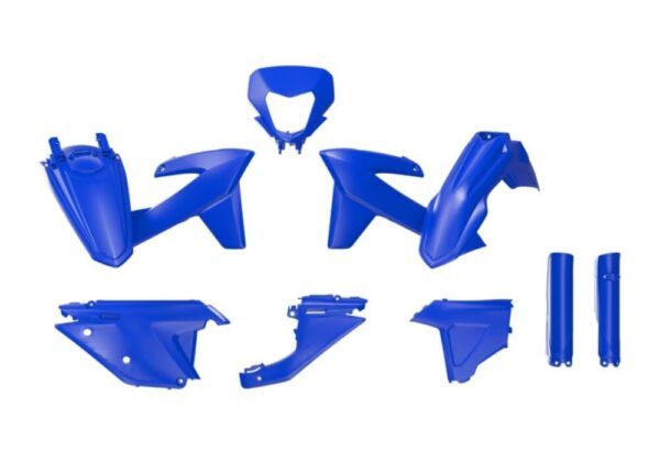 Kit 6 plásticos azules Rtech SHERCO SE, SEF (2025-2026)