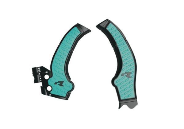 Protectores chasis verde agua Rtech Revolution KOVE 800X (2024-2026)